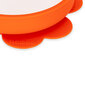 Baboo silikoninė lėkštė neslystančiu dugnu, 6+ mėn., oranžinė kaina ir informacija | Kūdikių indai, indeliai pienui ir įrankiai | pigu.lt
