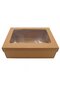 Dovanų dėžutė su langeliu, 32 x 22 x 11 cm kaina ir informacija | Dovanų pakavimo priemonės | pigu.lt