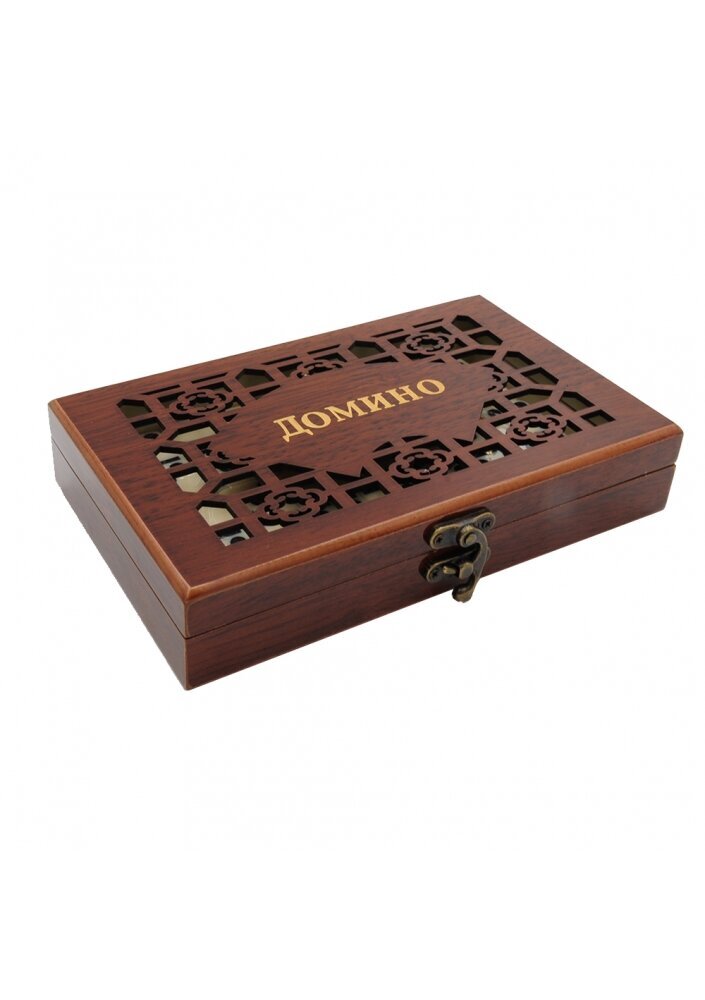 Žaidimas Domino medinėje dėžutėje цена и информация | Stalo žaidimai, galvosūkiai | pigu.lt