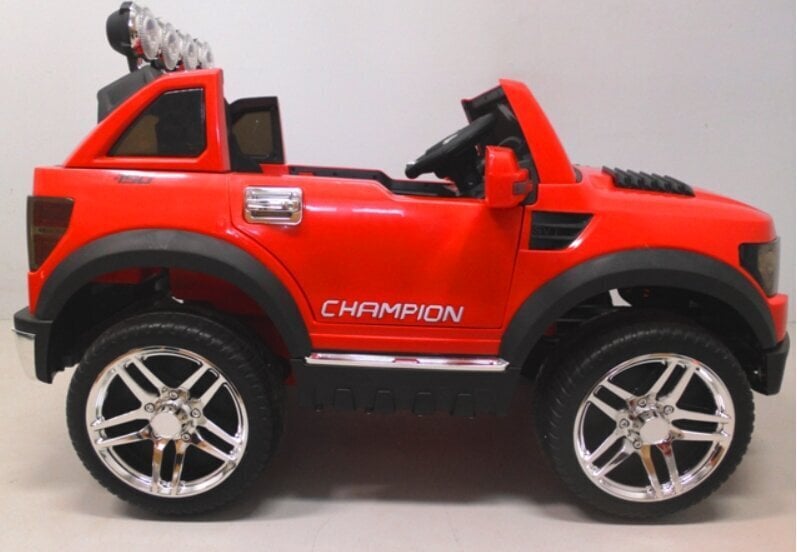 Elektromobilis vaikams Cabrio LONG, raudonas kaina ir informacija | Elektromobiliai vaikams | pigu.lt