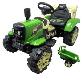 Электрический трактор с прицепом, опрыскиватель цена и информация | Электромобили для детей | pigu.lt