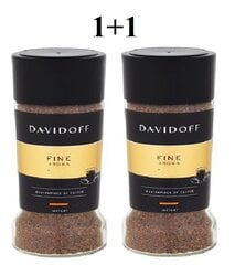 Tirpi kava Davidoff Fine Aroma, rinkinys 2x100 g kaina ir informacija | Kava, kakava | pigu.lt