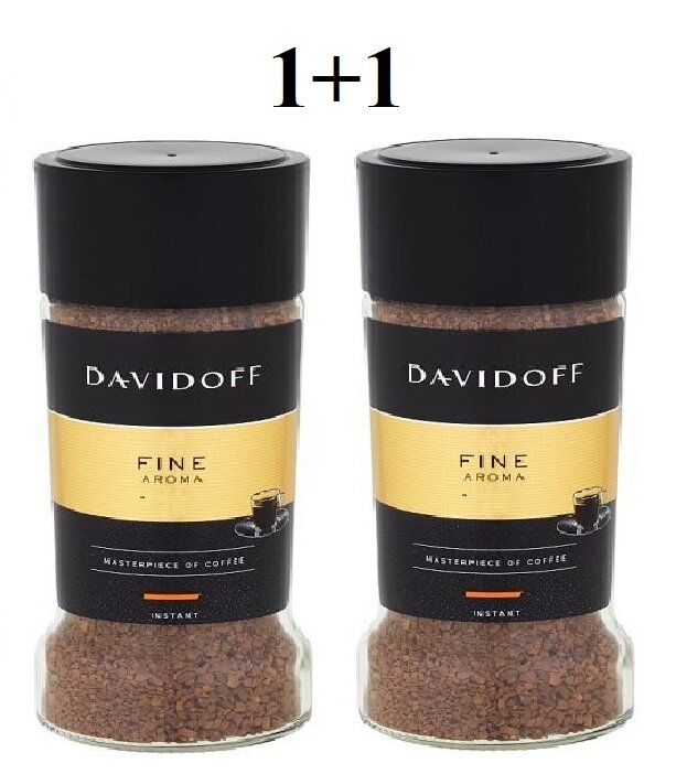 Tirpi kava Davidoff Fine Aroma, rinkinys 2x100 g цена и информация | Kava, kakava | pigu.lt