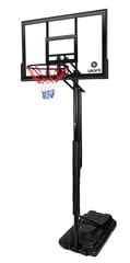 Mobilus krepšinio stovas Bilaro Oakland 120x80cm + apsauga ir kamuolys kaina ir informacija | Krepšinio stovai | pigu.lt