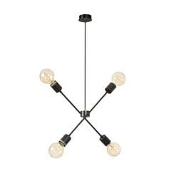 Emibig подвесной светильник Vendero 4 Black цена и информация | Люстры | pigu.lt
