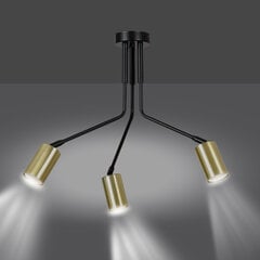 Emibig подвесной светильник Verno 3 Black цена и информация | Подвесной светильник | pigu.lt