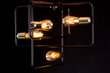 Emibig pakabinamas šviestuvas Savo 3 Black-Gold цена и информация | Pakabinami šviestuvai | pigu.lt