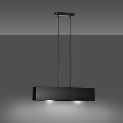 Emibig светильник Gentor 2 Black цена и информация | Подвесной светильник | pigu.lt