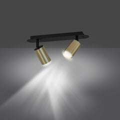Emibig потолочный светильник Zen 2 Black цена и информация | Потолочные светильники | pigu.lt