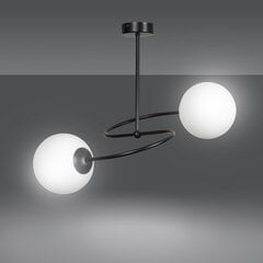 Emibig подвесной светильник Selbi 2 Black цена и информация | Люстры | pigu.lt