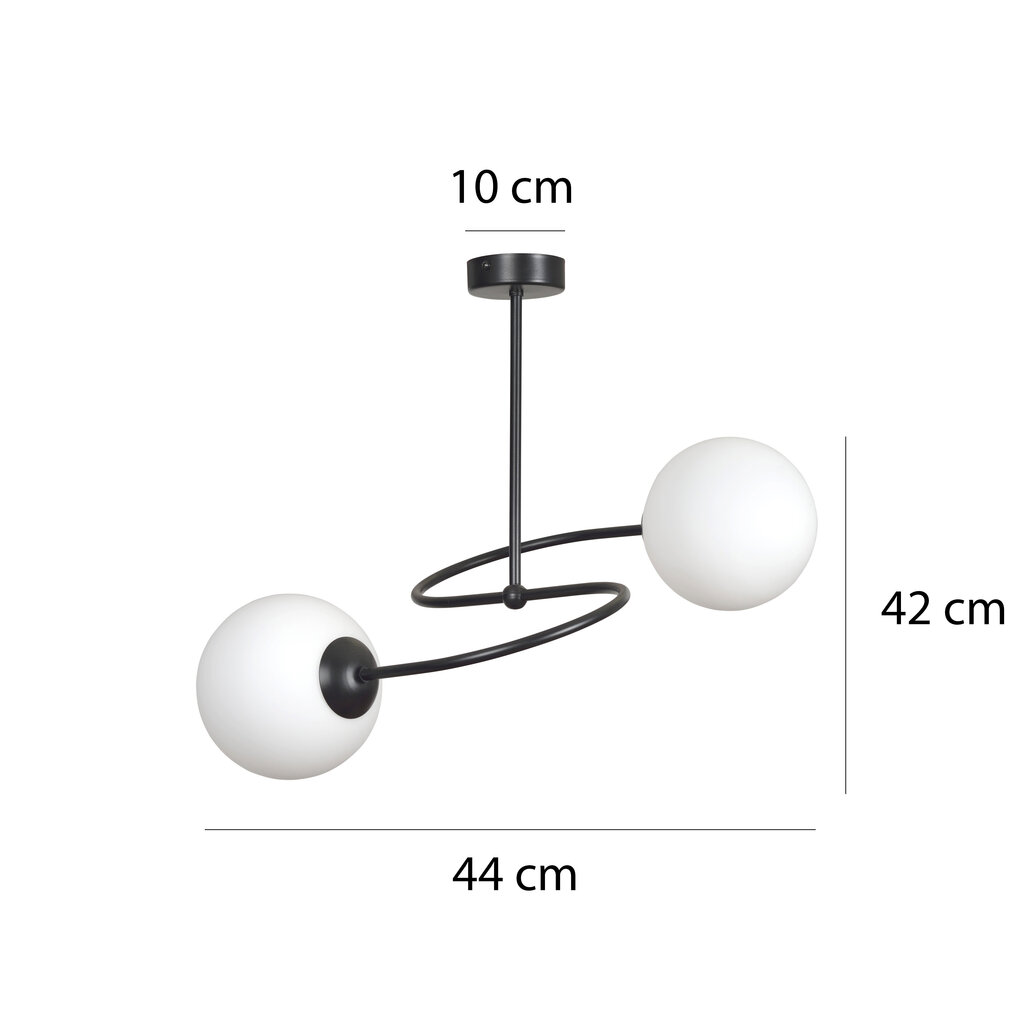Emibig pakabinamas šviestuvas Selbi 2 White kaina ir informacija | Pakabinami šviestuvai | pigu.lt