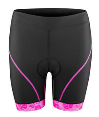 Velo šorti  Force Rose Black/Pink XL 65613 цена и информация | Одежда для велосипедистов | pigu.lt