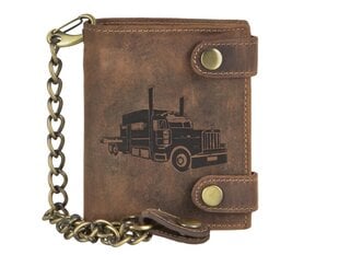 Кожаный кошелек для мужчин GreenBurry Vintage, 1796A-Truck-25 цена и информация | Мужские кошельки | pigu.lt