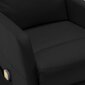 Elektrinis masažinis atlošiamas krėslas, juodas kaina ir informacija | Svetainės foteliai | pigu.lt