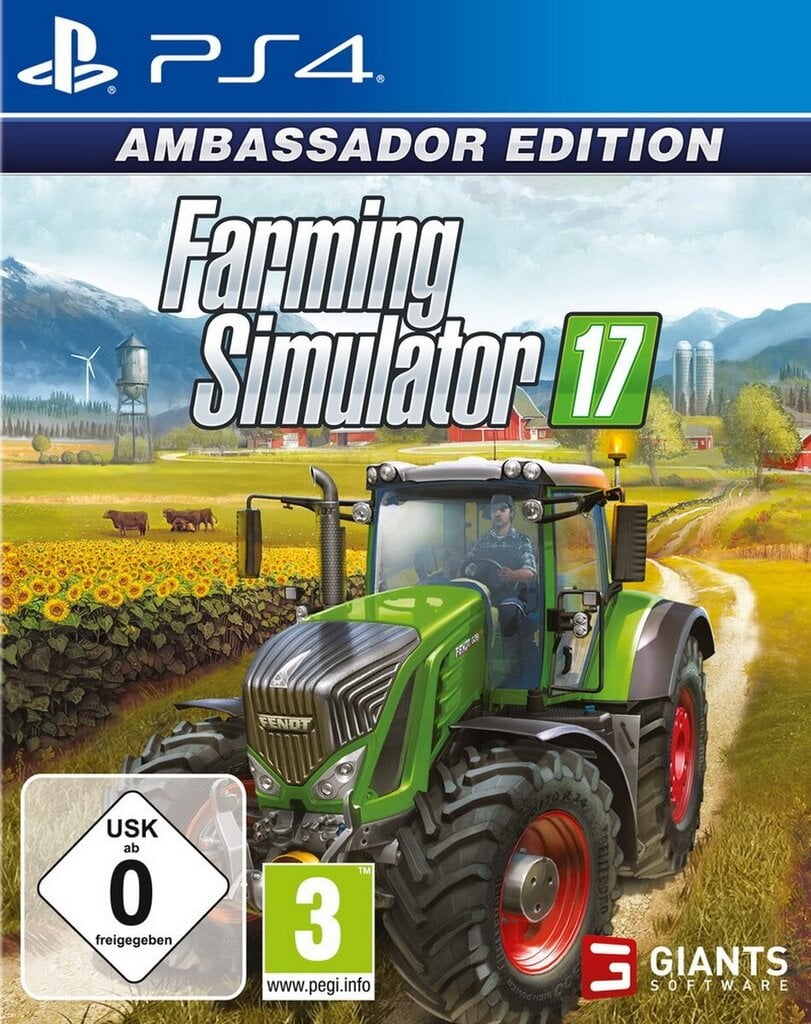 PS4 Farming Simulator 17 Ambassador Edition цена и информация | Kompiuteriniai žaidimai | pigu.lt
