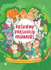 Riešutėnų drąsuolių pasakaitės. Su psichologiniais patarimais vaikams ir suaugusiems kaina ir informacija | Pasakos | pigu.lt