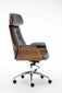 Biuro kėdė Frodo, juoda/ruda kaina ir informacija | Biuro kėdės | pigu.lt