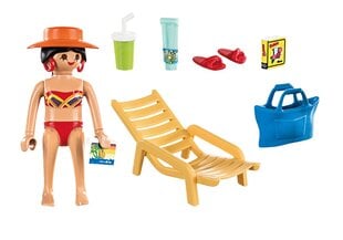 70300 PLAYMOBIL® Special Plus Пляжный отдыхающий с шезлонгом цена и информация | Конструкторы и кубики | pigu.lt