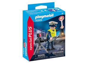 70305 PLAYMOBIL® Special Plus Офицер полиции со спидометром цена и информация | Конструкторы и кубики | pigu.lt