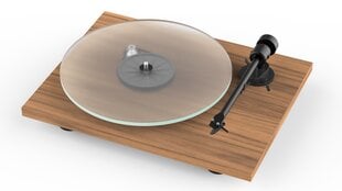 Проигрыватель для пластинок Pro-Ject T1 Орех (Walnut OM5E) цена и информация | Проигрыватели для пластинок, патефоны | pigu.lt