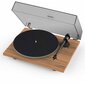 Pro-Ject T1 Walnut OM5E kaina ir informacija | Plokštelių grotuvai ir patefonai | pigu.lt