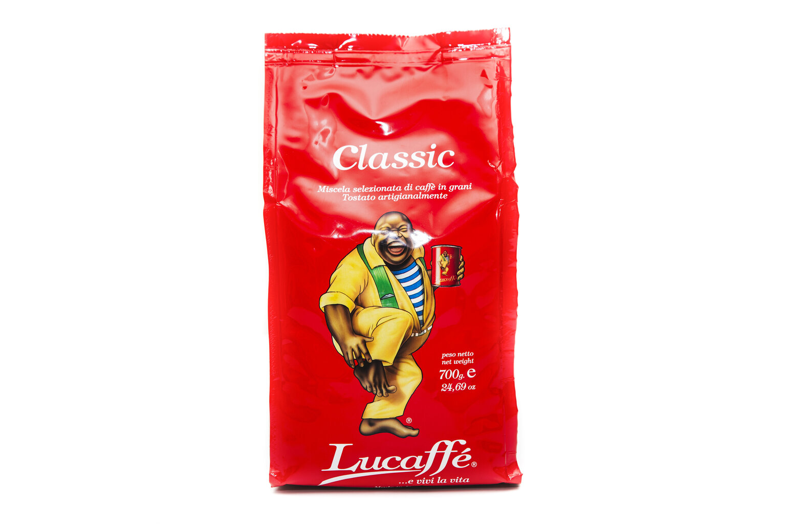 Kavos pupelės Lucaffé Classic, 700 g kaina ir informacija | Kava, kakava | pigu.lt