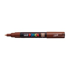 Маркер UNI Posca PC-1M, коричневый (21) цена и информация | Письменные принадлежности | pigu.lt