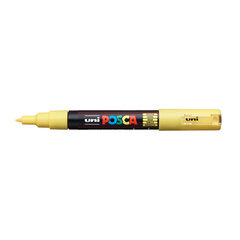 Žymeklis UNI Posca PC-1M, apvalus, 0.7 mm, geltonas kaina ir informacija | Rašymo priemonės | pigu.lt