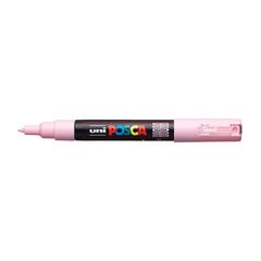 Žymeklis UNI Posca PC-1M, apvalus, 0.7 mm, šviesiai rožinis kaina ir informacija | Rašymo priemonės | pigu.lt