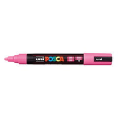Маркер UNI Posca PC-5M, розовый (13) цена и информация | Письменные принадлежности | pigu.lt