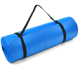 Kilimėlis PROFIT FITNESS PRO NBR 180 cm x 60 cm x1,5 cm, Mėlynas kaina ir informacija | Kilimėliai sportui | pigu.lt