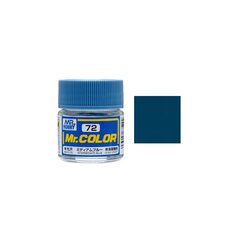 Nitro dažai Mr.Hobby Mr.Color C-072 Intermediate Blue, 10ml kaina ir informacija | Piešimo, tapybos, lipdymo reikmenys | pigu.lt