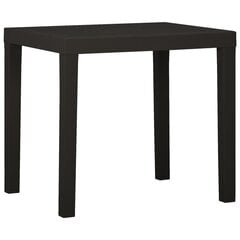 Sodo stalas, 79x65x72 cm, pilkas kaina ir informacija | Lauko stalai, staliukai | pigu.lt
