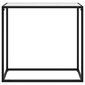Konsolinis staliukas, 80x35x75 cm, baltas цена и информация | Kavos staliukai | pigu.lt
