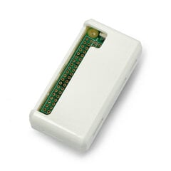 Raspberry Pi Zero dėklas, baltas kaina ir informacija | Atviro kodo elektronika | pigu.lt