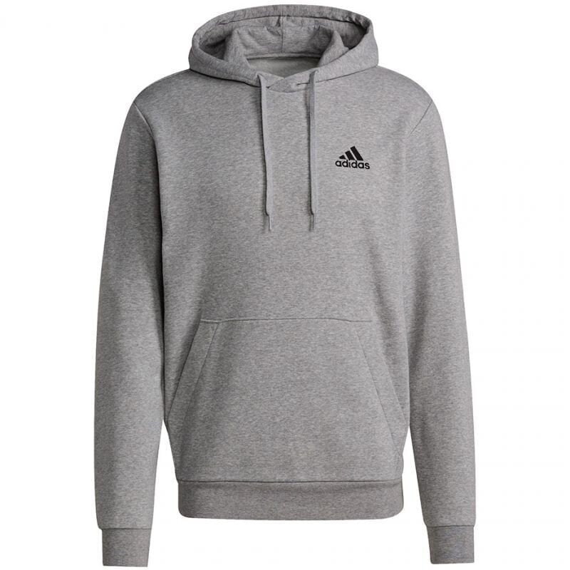 Džemperis vyrams Adidas Essentials Fleece M H12213, pilkas kaina ir informacija | Džemperiai vyrams | pigu.lt