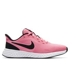Nike moteriški sportiniai bateliai Revolution 5 GS W BQ5671-602, rožiniai kaina ir informacija | Sportiniai bateliai, kedai moterims | pigu.lt