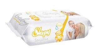 Влажные салфетки Sleepy Sensitive 90 цена и информация |  Одноразовые пеленки и влажные салфетки | pigu.lt