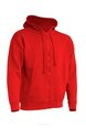 Megztinis su gobtuvu Hooded Unisex, raudonas