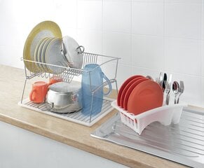2-х уровневая сушилка для посуды цена и информация | Кухонная утварь | pigu.lt