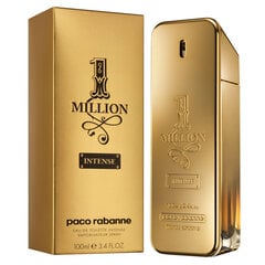 Tualetinis vanduo Paco Rabanne 1 Million Intense EDT vyrams, 100 ml цена и информация | Мужские духи | pigu.lt