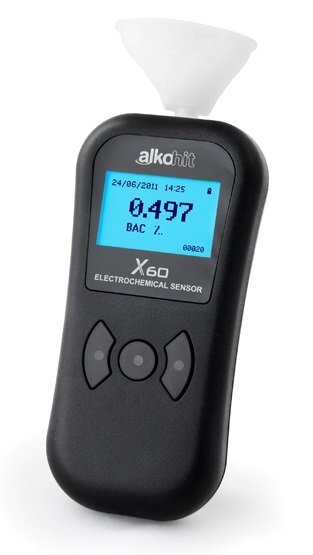 Elektrocheminis alkotesteris "ALKOHIT X60" цена и информация | Alkotesteriai | pigu.lt