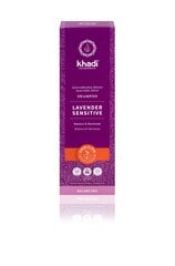 Ajurvedinis šampūnas jautriai galvos odai Lavender Sensitive Elixier, Khadi 200ml kaina ir informacija | Khadi Kvepalai, kosmetika | pigu.lt