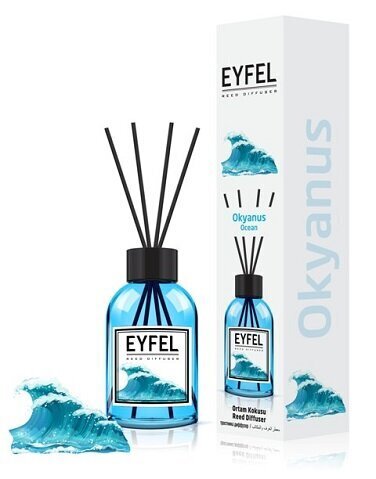 Namų kvapas su lazdelėmis Eyfel Ocean, 110 ml kaina ir informacija | Namų kvapai | pigu.lt