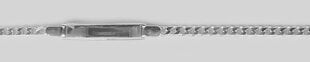 Цепочка на шею серебро 925 пробы, 50 см цена и информация | Украшения на шею | pigu.lt