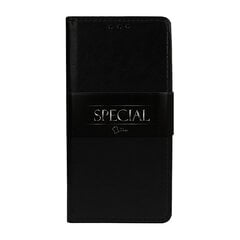 Чехол Leather Book Special для Samsung Galaxy A22 5G, черный цена и информация | Чехлы для телефонов | pigu.lt