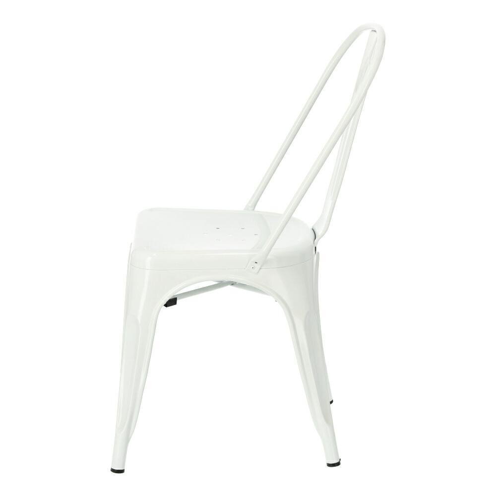 Kėdė D2.Design, balta kaina ir informacija | Virtuvės ir valgomojo kėdės | pigu.lt