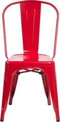 Kėdė D2.Design, raudona kaina ir informacija | Virtuvės ir valgomojo kėdės | pigu.lt