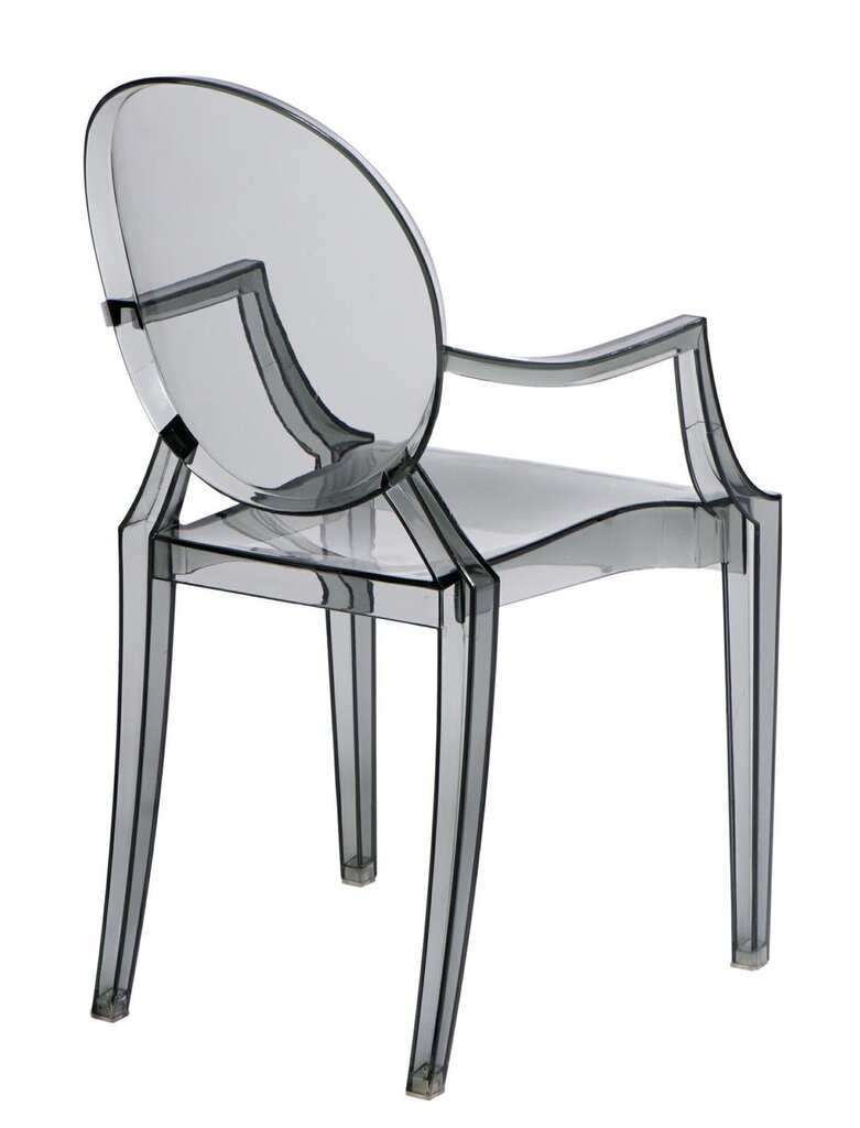 Kėdė D2.Design Royal, skaidri kaina ir informacija | Virtuvės ir valgomojo kėdės | pigu.lt