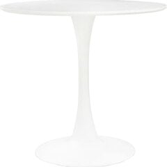 Круглый стол Simplet Skinny White 80 см цена и информация | Кухонные и обеденные столы | pigu.lt